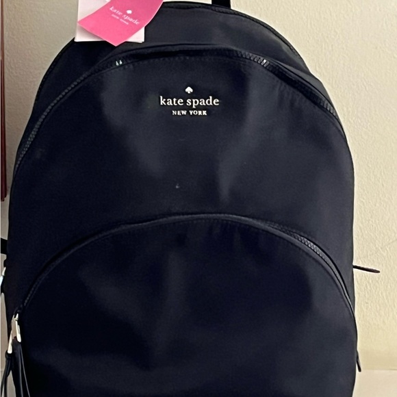 NWT Kate Spade Karissa Nylon Backpack, Black main image 7
